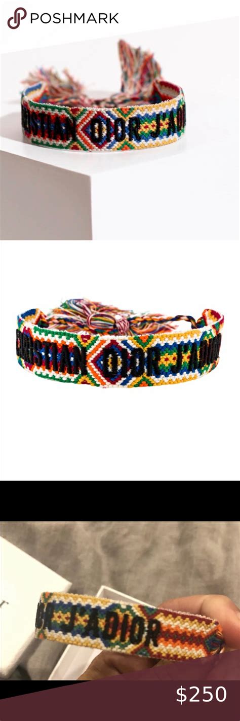 dior friendship bracelet pattern|genuine christian dior bracelet.